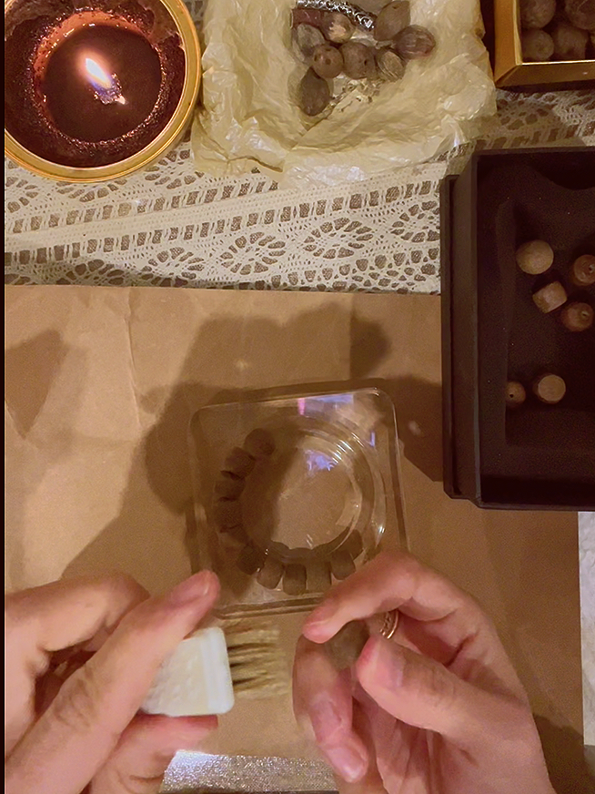 🐿️ HerbZen "Zijin Mouse" Natural Handmade Bead Bracelet