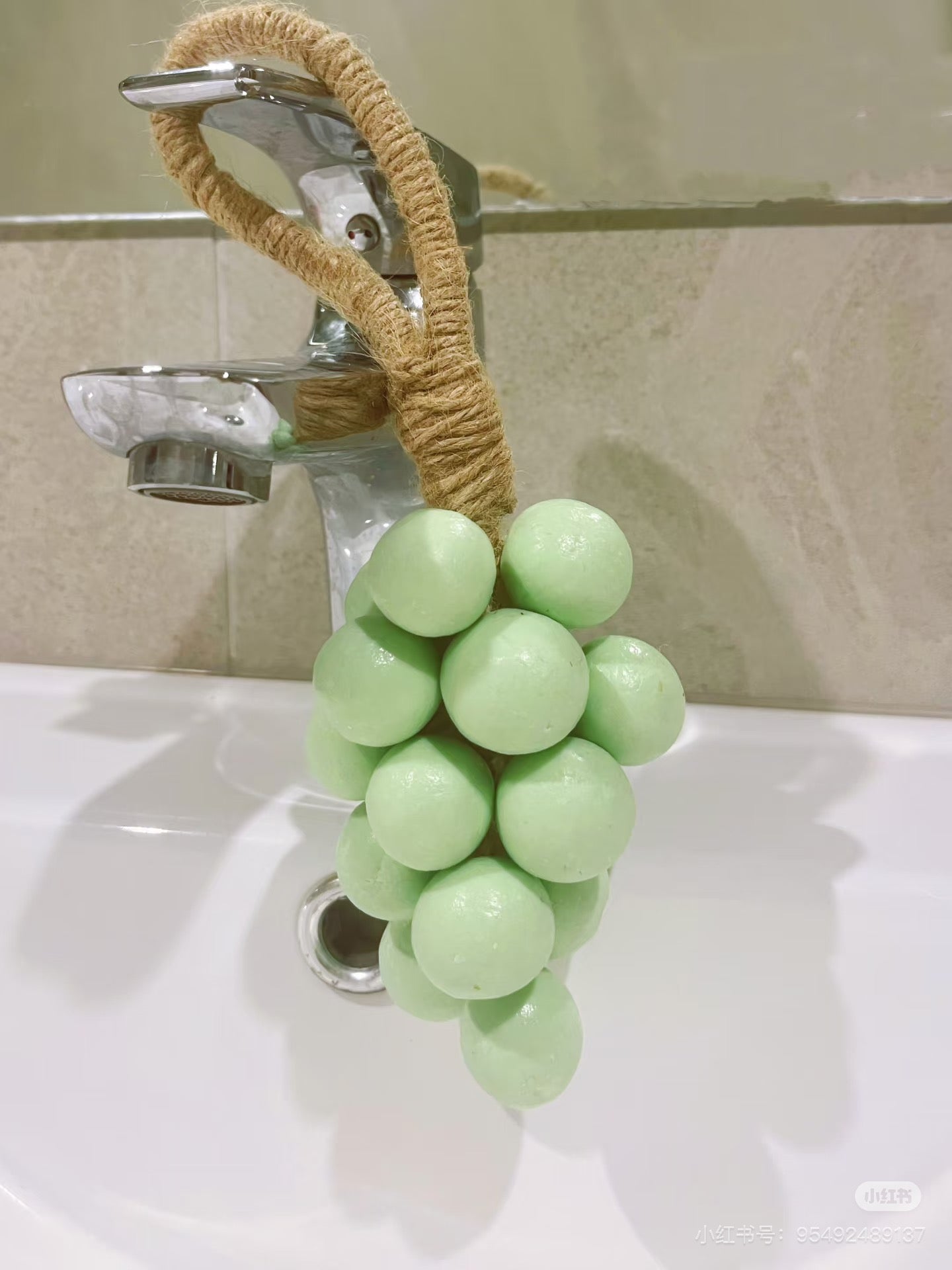 🍇 HerbZen Grape Cluster Handmade Soap